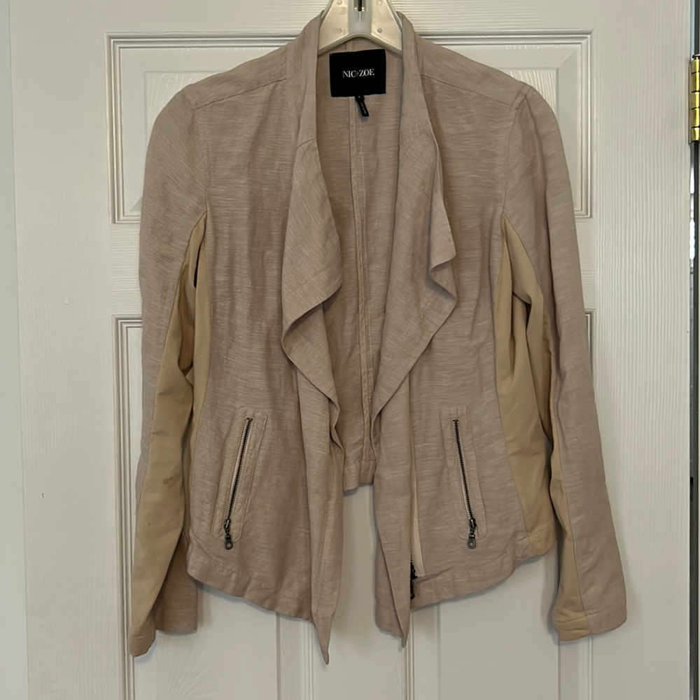 NIC + ZOE Collared Jacket